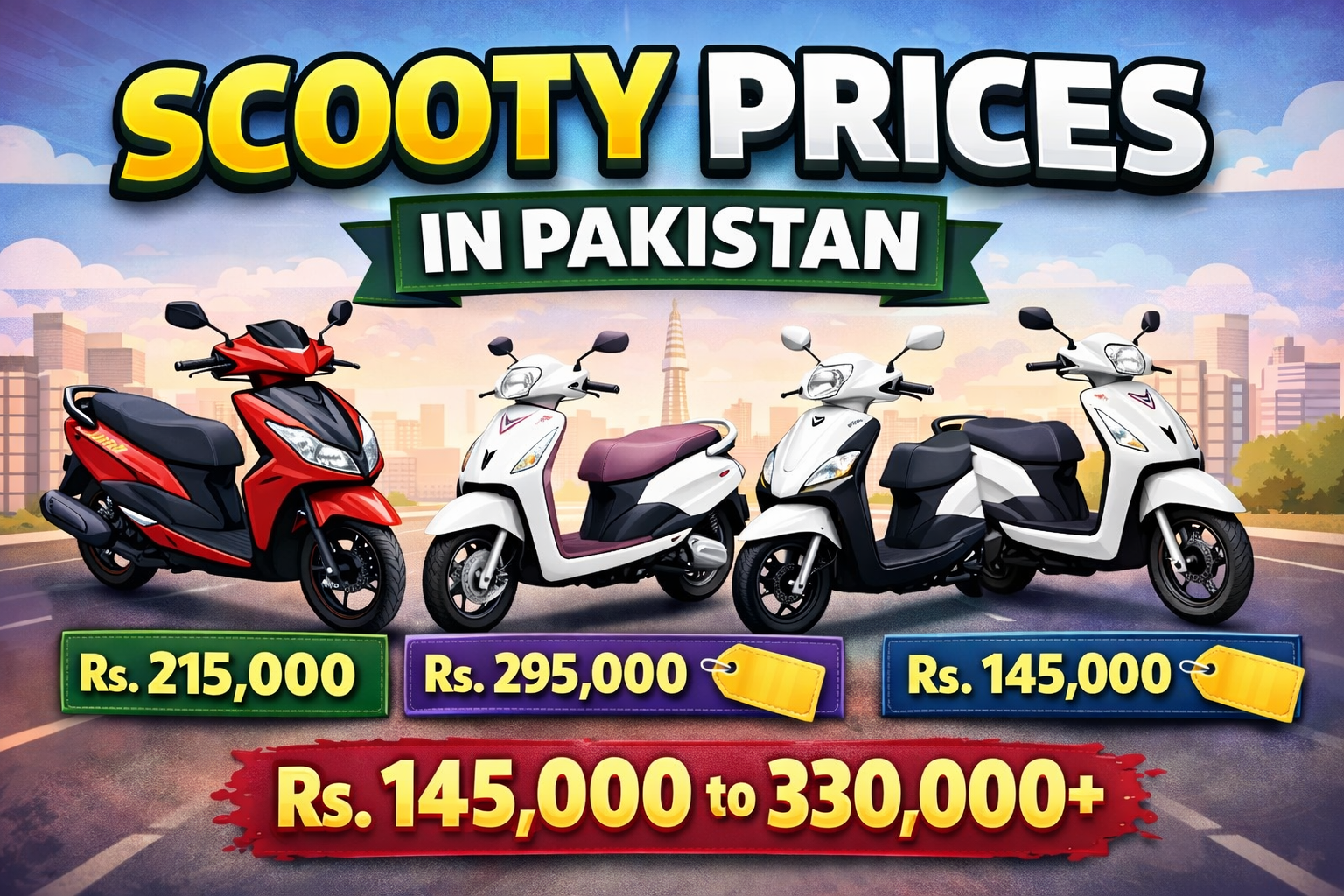 Scooty Price In Pakistan
